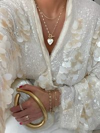 Heart of Gold Toggle Necklace