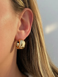 Gold Hoop Earrings