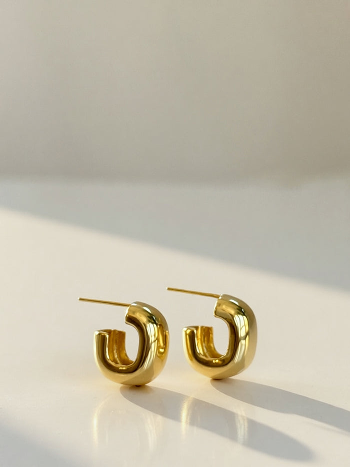Gold Hoop Earrings