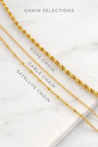 Gold Zodiac Coin Necklace