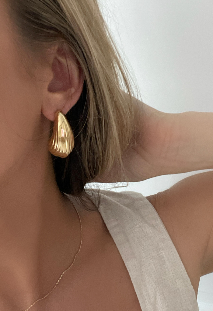 Golden Hour Teardrop Earrings