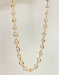 Isla Pearl and Gold Necklace