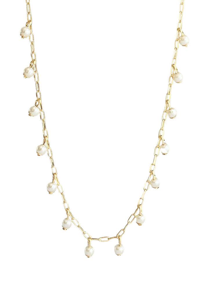 Dangling Pearl Necklace