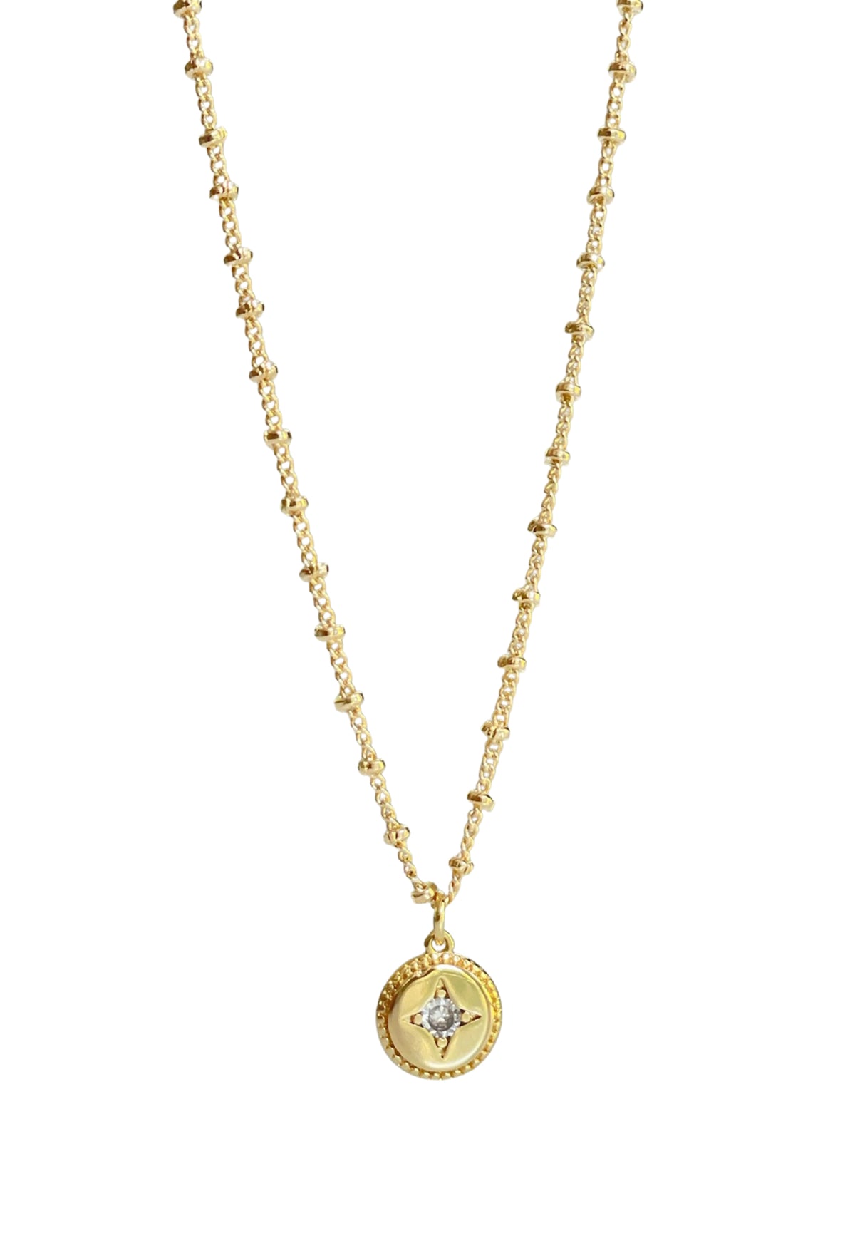 Wishing Star Coin Necklace