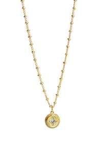 Wishing Star Coin Necklace