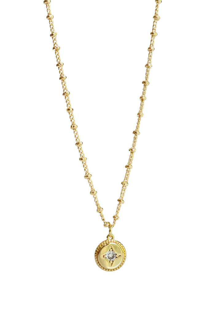 Wishing Star Coin Necklace