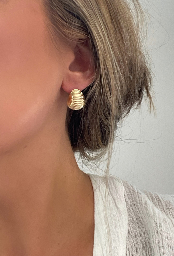 Petite Croissant Hoops