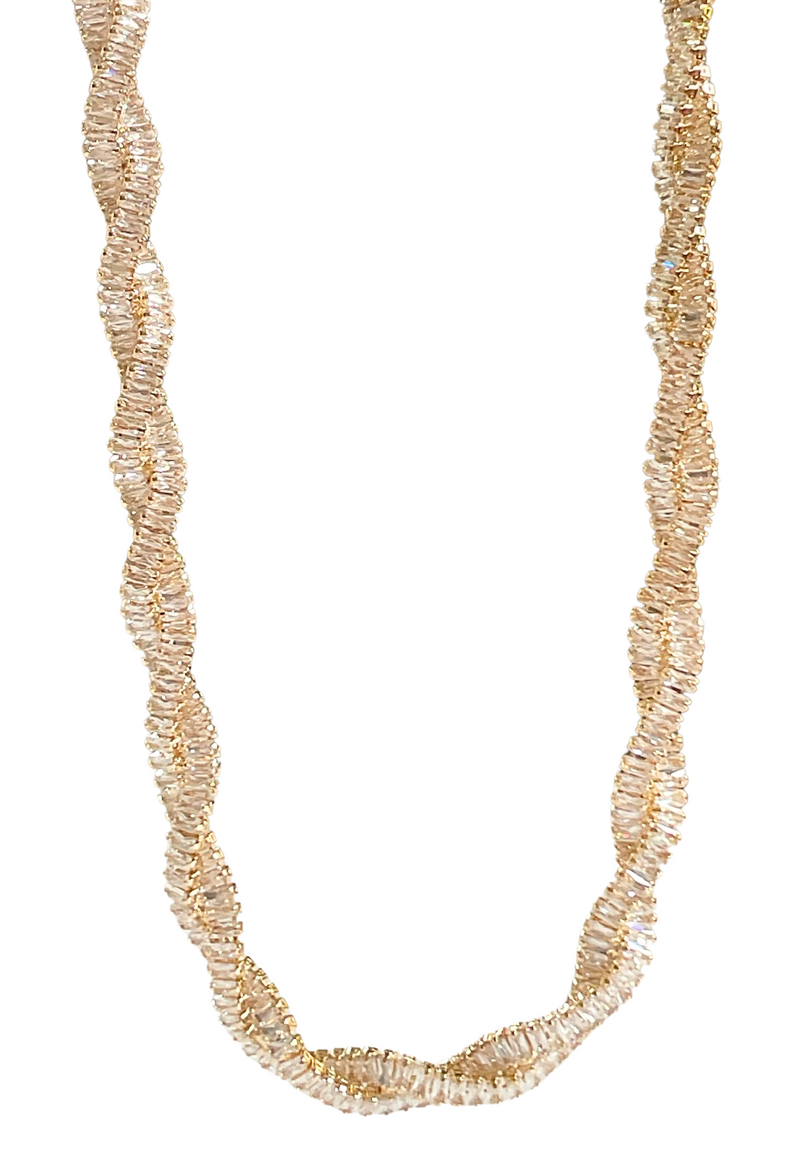 Serpentine Luxe Tennis Necklace