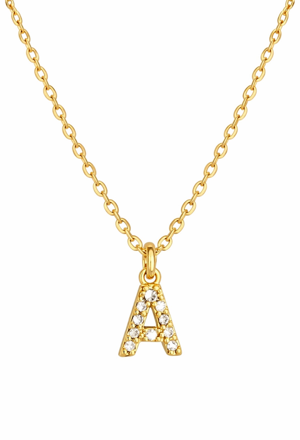 Dainty Initial Necklace