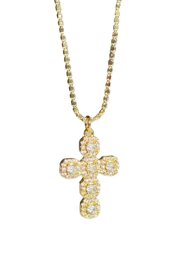 Dreamy CZ Cross Necklace